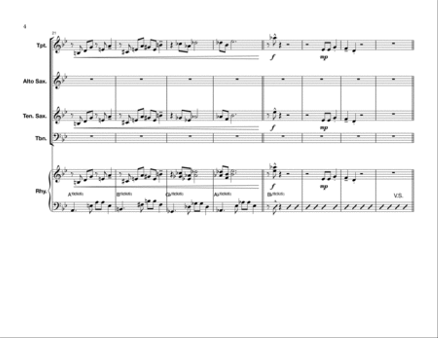 Black Jacket Black Jacket Jazz Ensemble scores gallery preview page 4