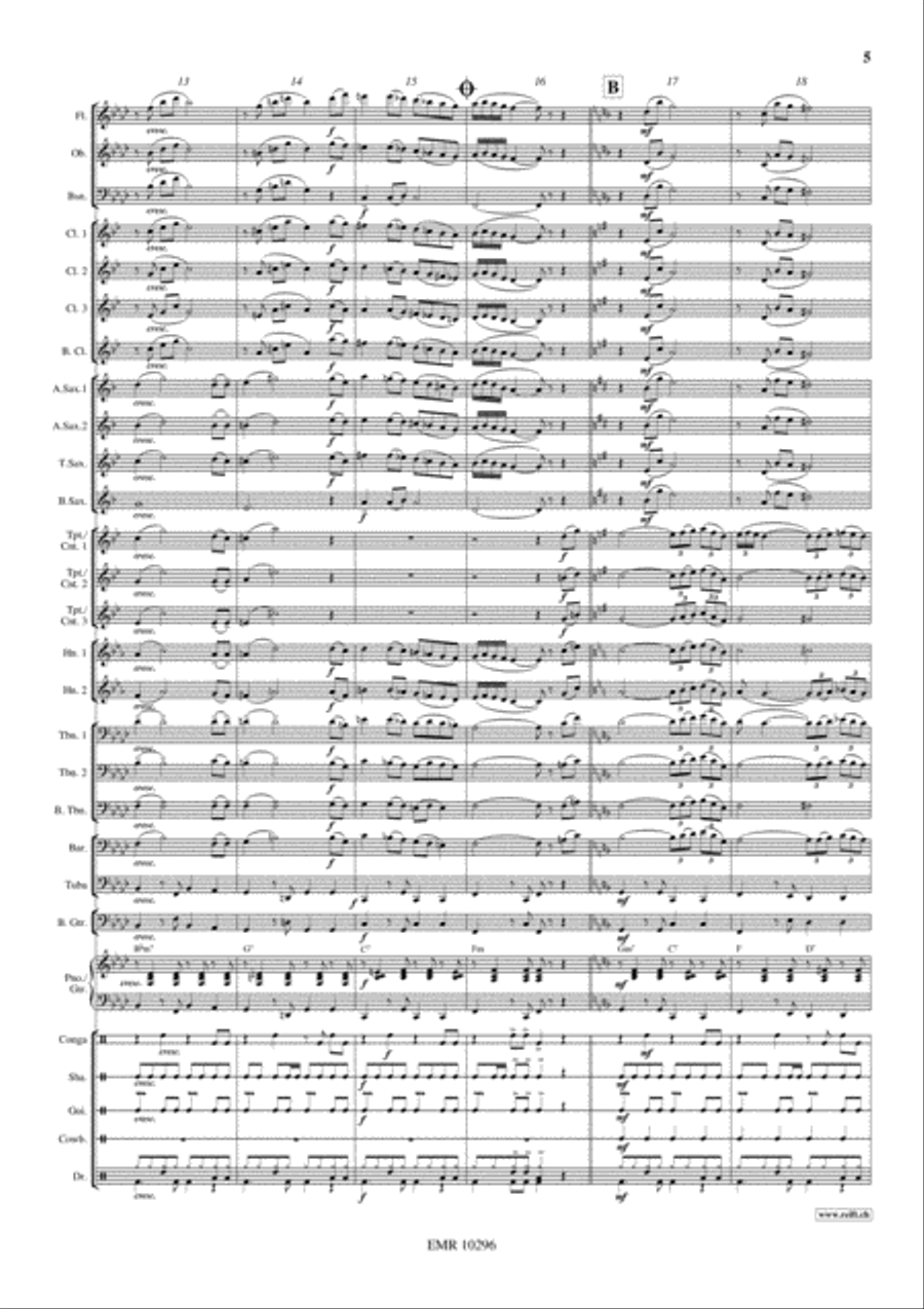Annabelle Concert Band scores gallery preview page 6