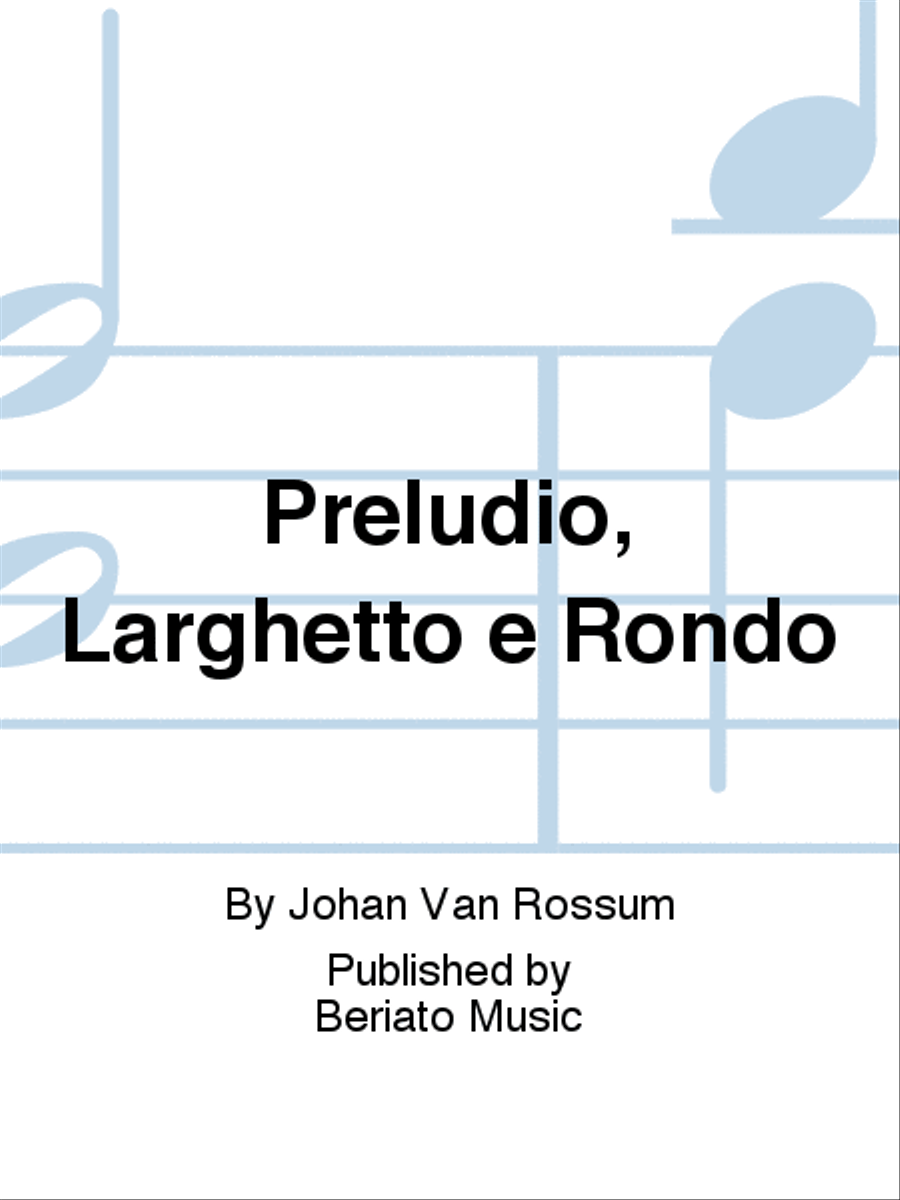 Preludio, Larghetto e Rondo Trumpet Solo scores gallery preview page 1