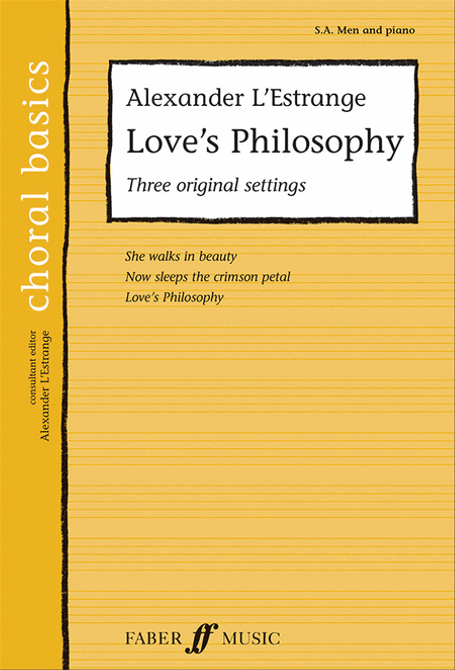 Love's Philosophy 3-Part scores gallery preview page 1