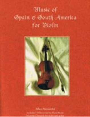 Book cover for Music of Spain & South America for Violin