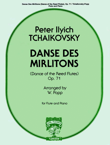 Danse Des Mirlitons, Op. 71 (Dance of the Reed Flutes)