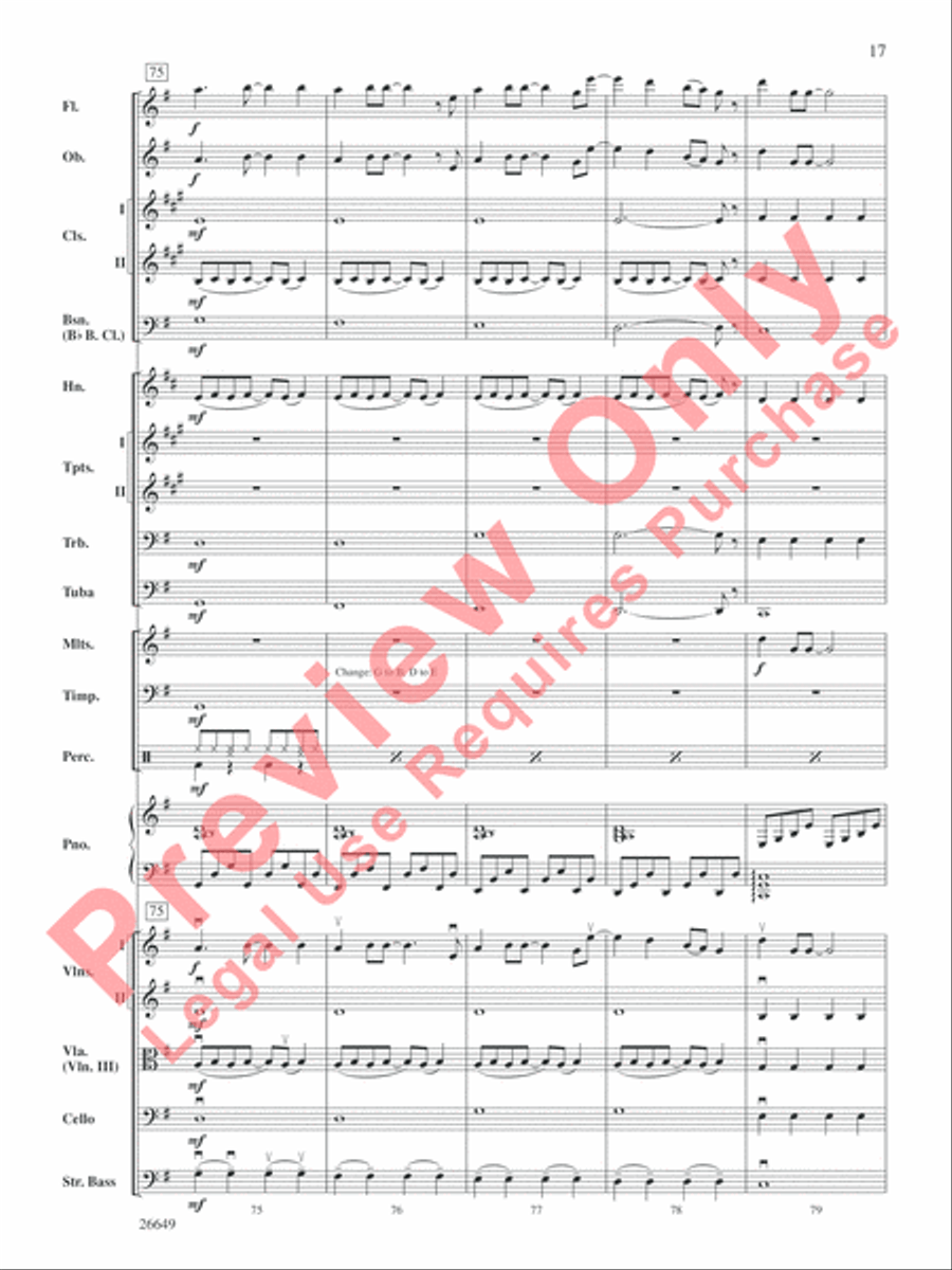 The Best of Green Day Full Orchestra scores gallery preview page 18