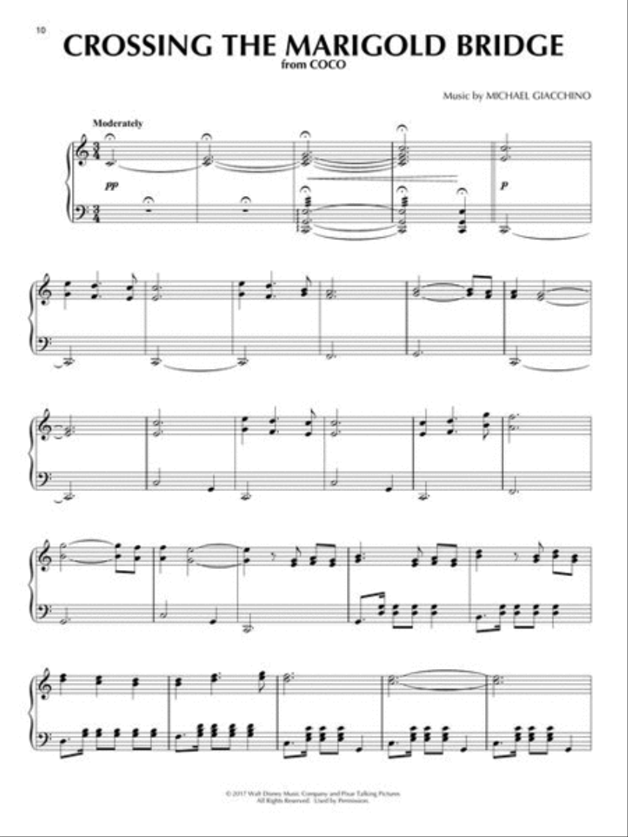 Michael Giacchino Sheet Music Collection Piano Solo scores gallery preview page 7