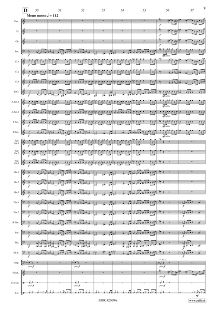 Knights Of The Round Table Concert Band scores gallery preview page 9