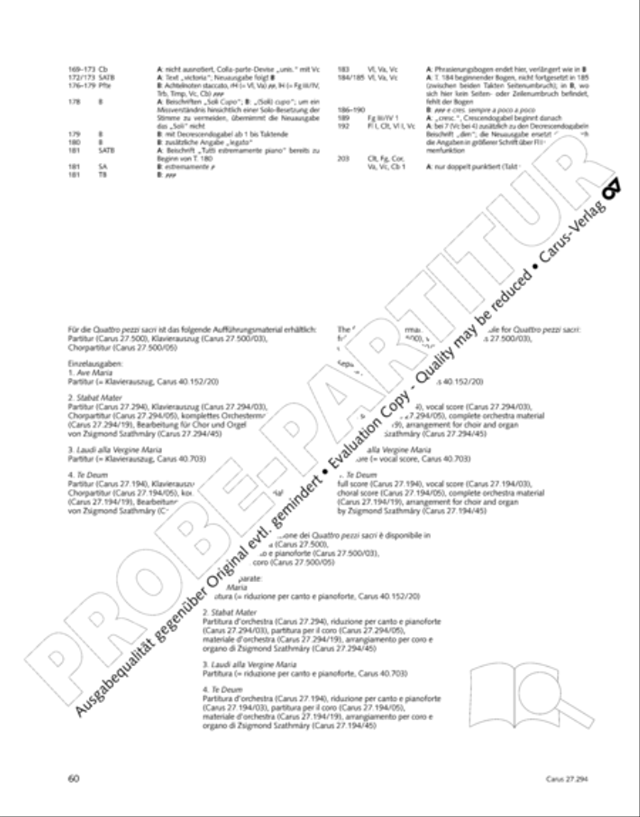Stabat mater Stabat mater 4-Part scores gallery preview page 61