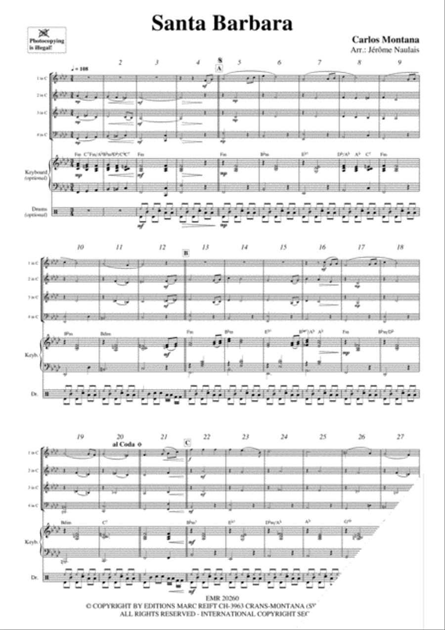 Santa Barbara Brass Ensemble scores gallery preview page 3