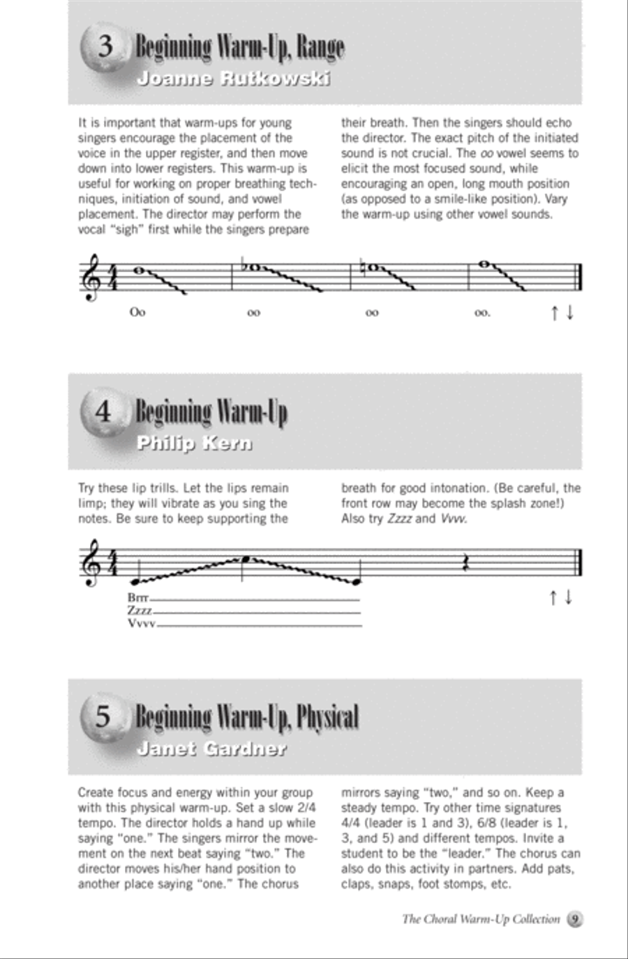 The Choral Warm-Up Collection Choir scores gallery preview page 6