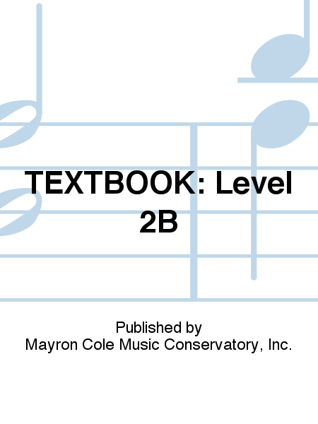 TEXTBOOK: Level 2B