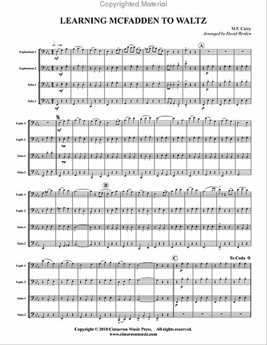 Learning McFadden to Waltz EETT scores gallery preview page 2