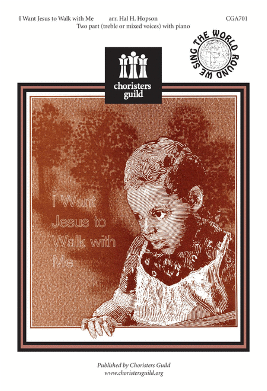 I Want Jesus to Walk With Me 2-Part scores gallery preview page 1
