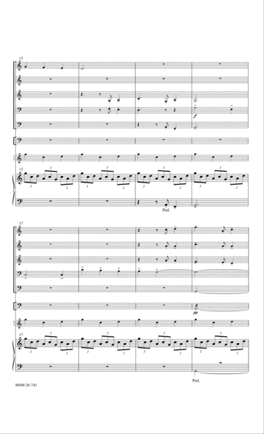 Abbot's Leigh Choir scores gallery preview page 3