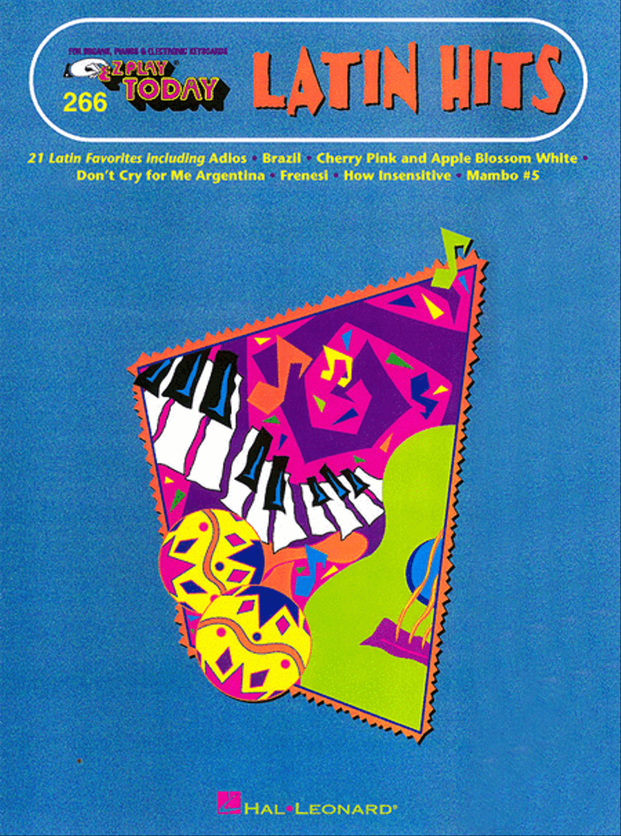 Latin Hits Electronic Keyboard scores gallery preview page 1