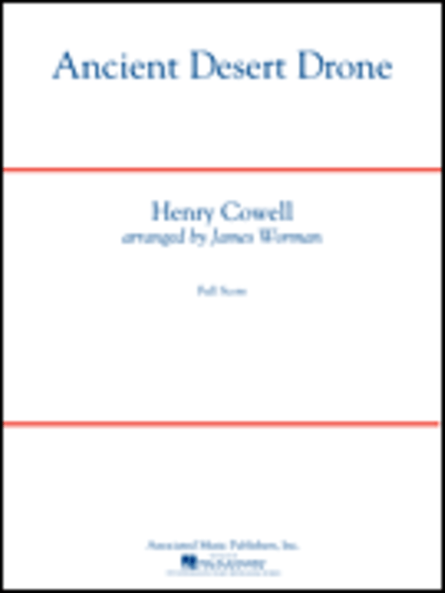 Ancient Desert Drone Concert Band scores gallery preview page 1