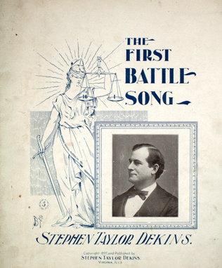 Book cover for The First Battle Song