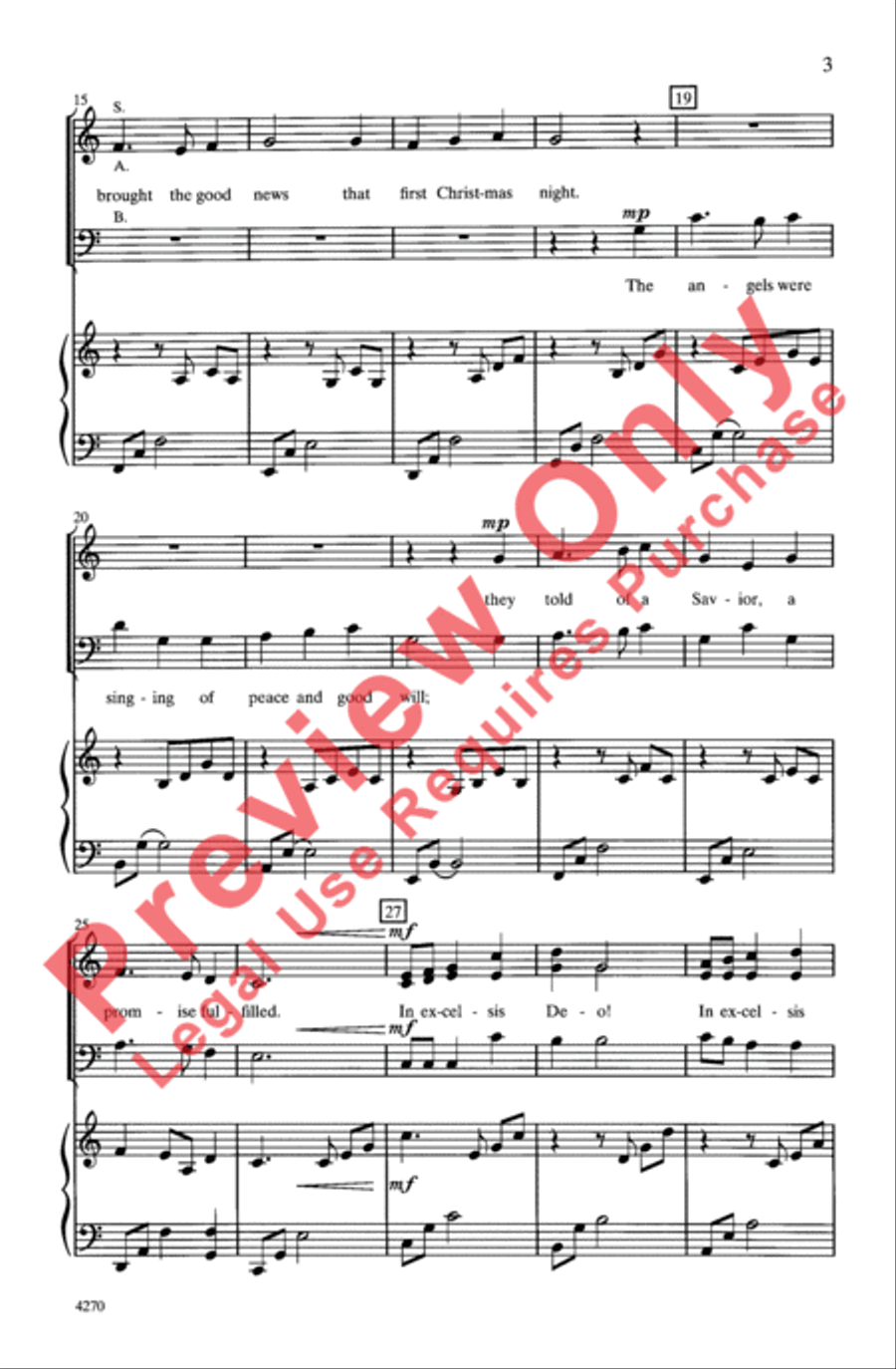 That First Nowell 3-Part scores gallery preview page 3