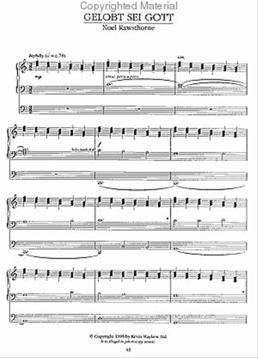 Easter Glory Organ scores gallery preview page 3