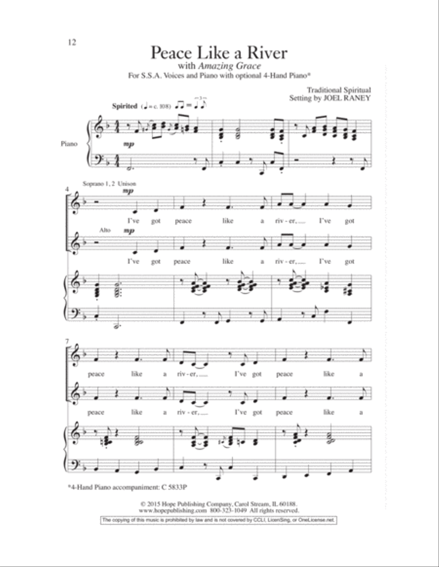 Women in Song 5 Women in Song 5 Choir scores gallery preview page 13