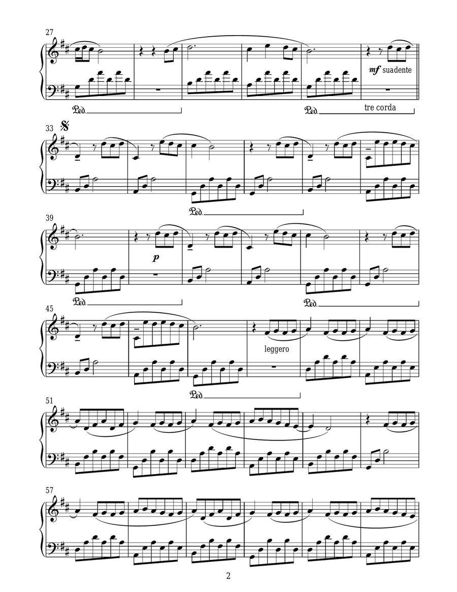 I Giorni Piano Solo scores gallery preview page 2