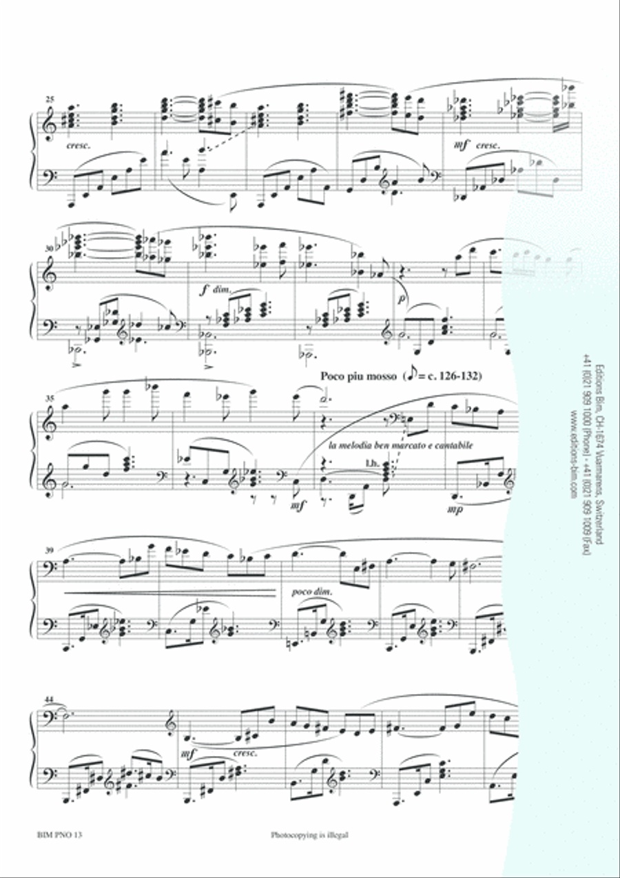 6 Bagatelles Piano Solo scores gallery preview page 5