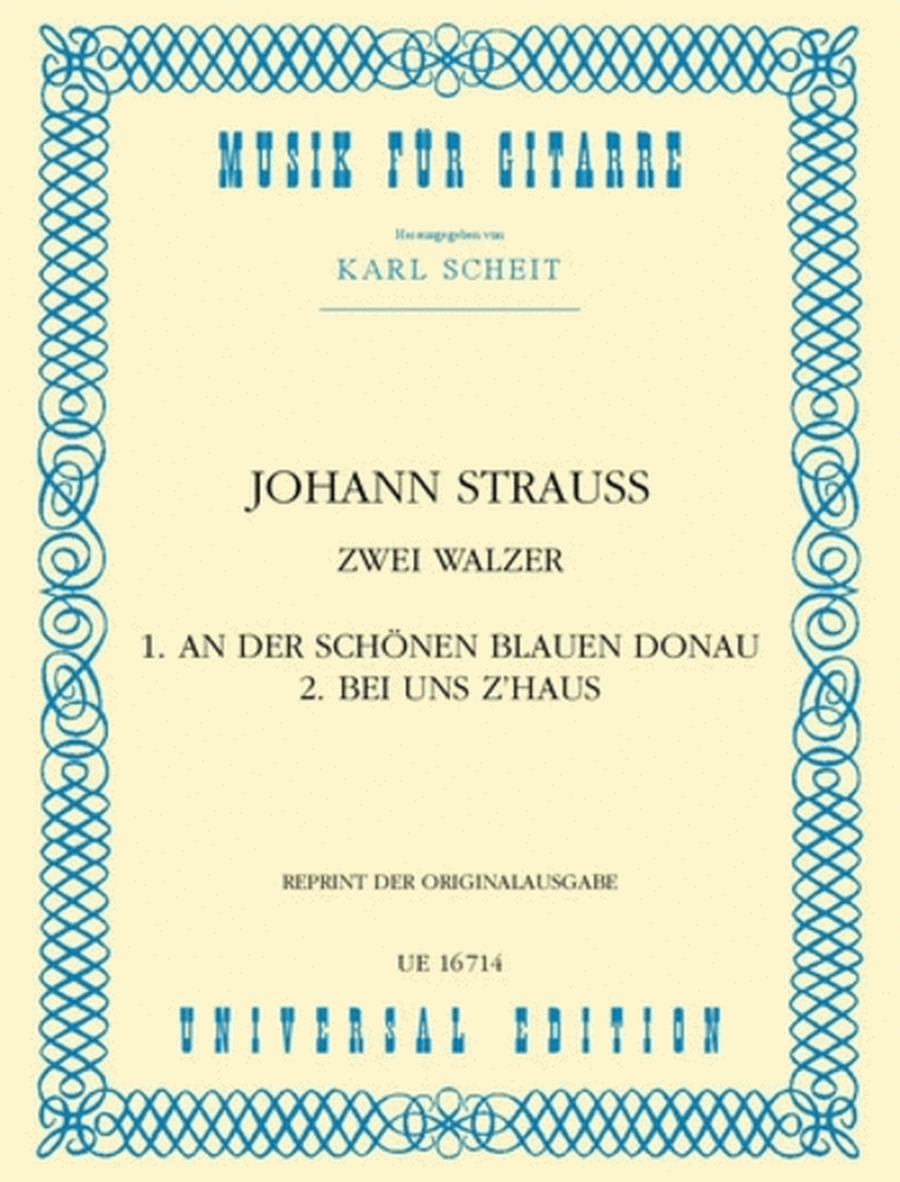 Waltzes, 2, Blue Danube, Bei U
