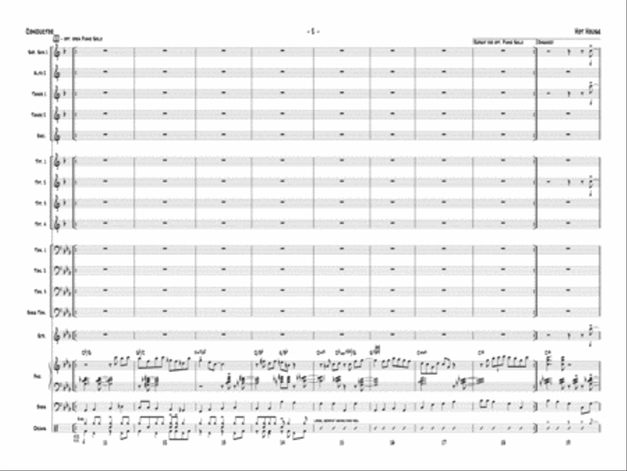 Hot House Hot House Jazz Ensemble scores gallery preview page 3