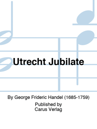Book cover for Utrechter Jubilate