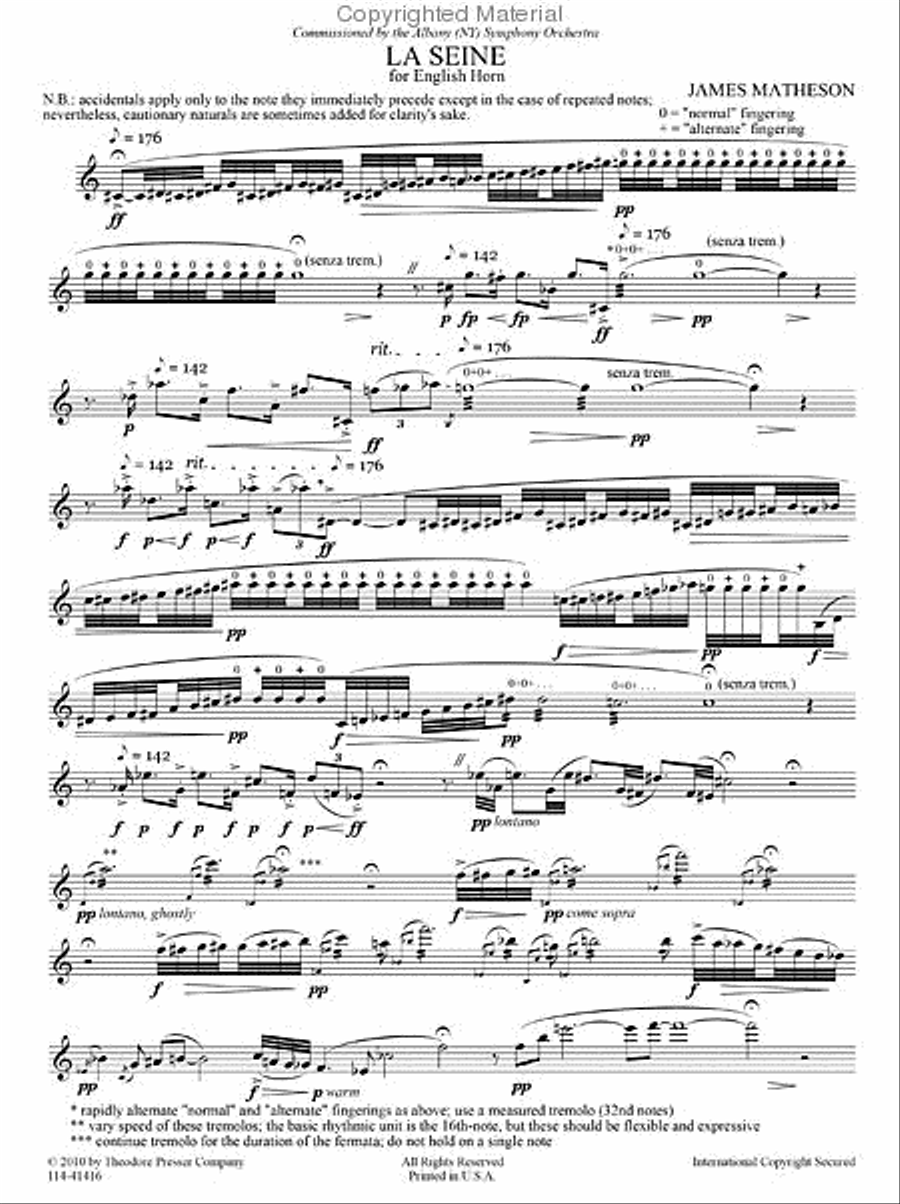 LA SEINE Chamber Music scores gallery preview page 2