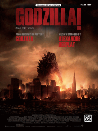 Book cover for Godzilla! (from the Motion Picture Godzilla)