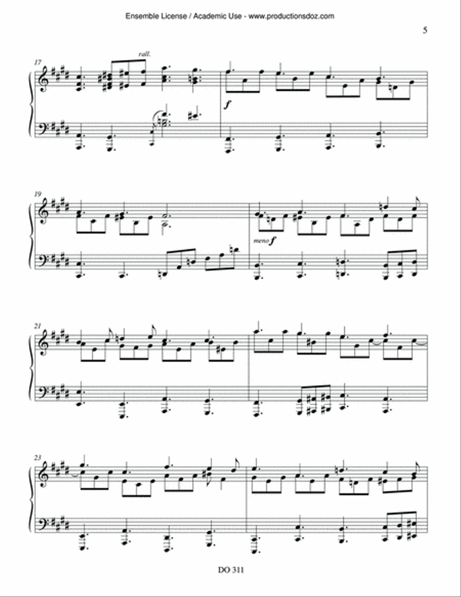 Naufrages Piano Solo scores gallery preview page 4