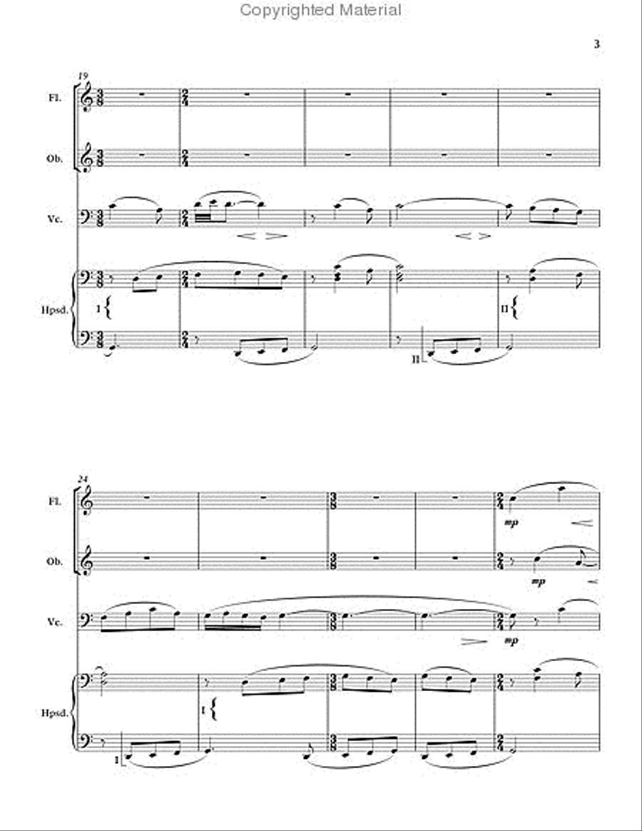 Arias and Dances Arias and Dances Choir scores gallery preview page 4
