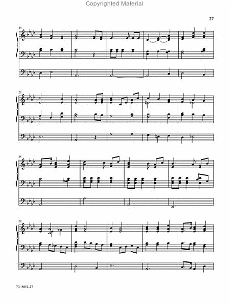 Rejoice, the Lord Is King! Organ Solo scores gallery preview page 7