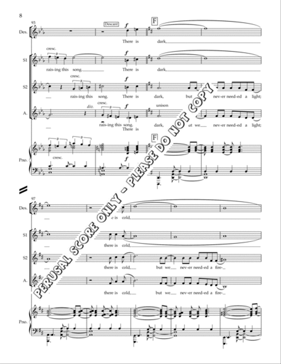 Song For The Searching SSA scores gallery preview page 8