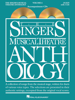 Book cover for The Singer's Musical Theatre Anthology: Duets, Volume 4