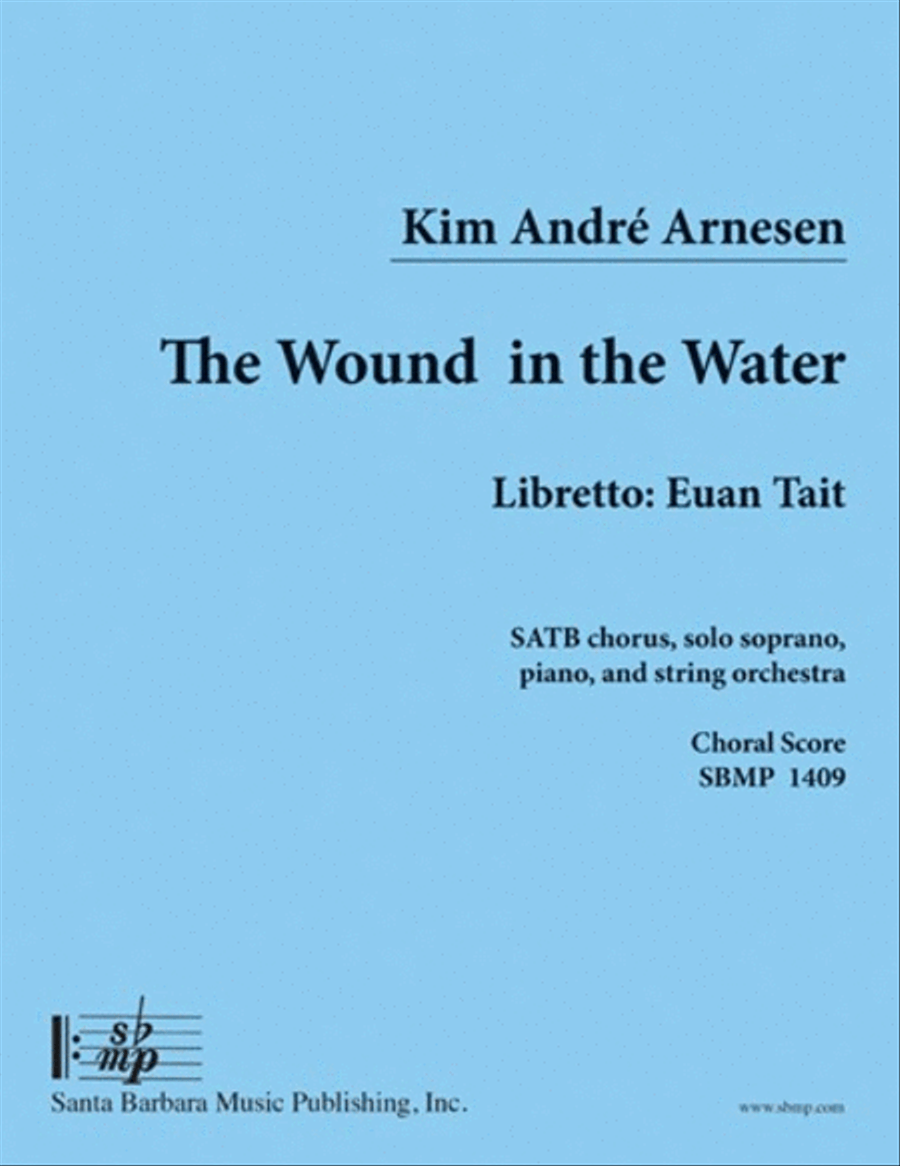 The Wound in the Water - SATB Choral Book 4-Part scores gallery preview page 1