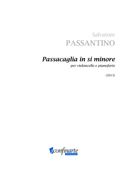 Salvatore Passantino: PASSACAGLIA IN SI MINORE (ES-21-038)