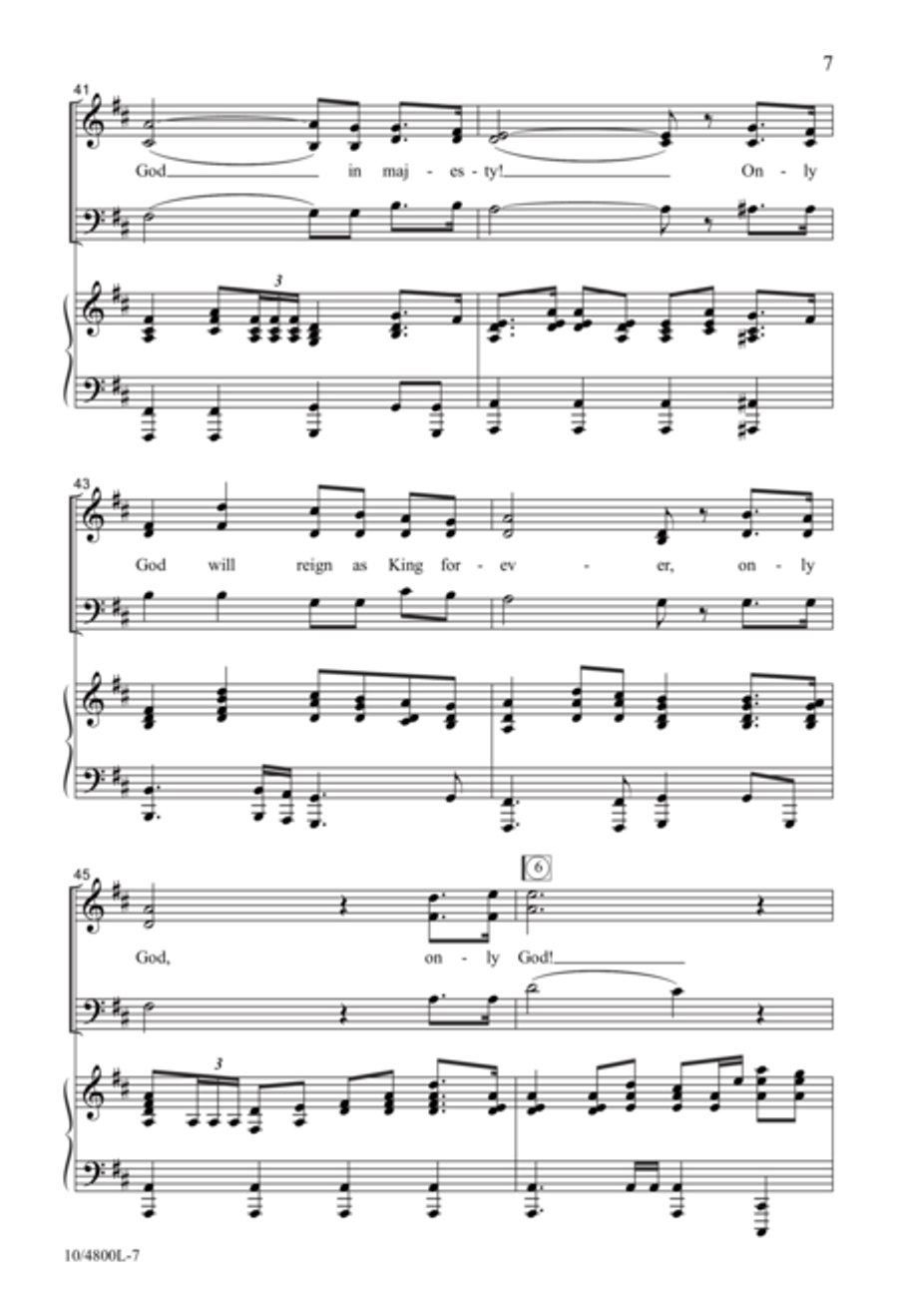 Only God Only God 3-Part scores gallery preview page 7