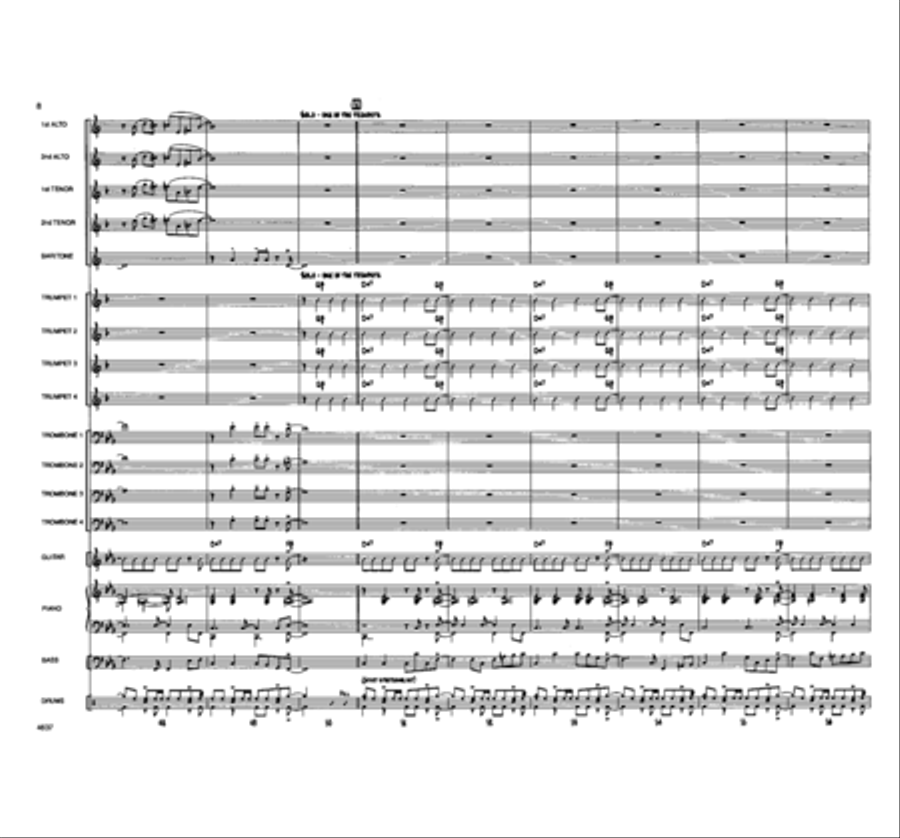 Night Rider Jazz Ensemble scores gallery preview page 7