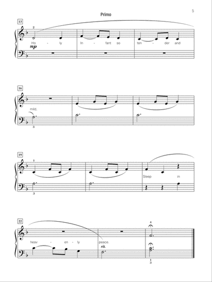 Famous & Fun Christmas Duets, Book 3 Small Ensemble scores gallery preview page 6