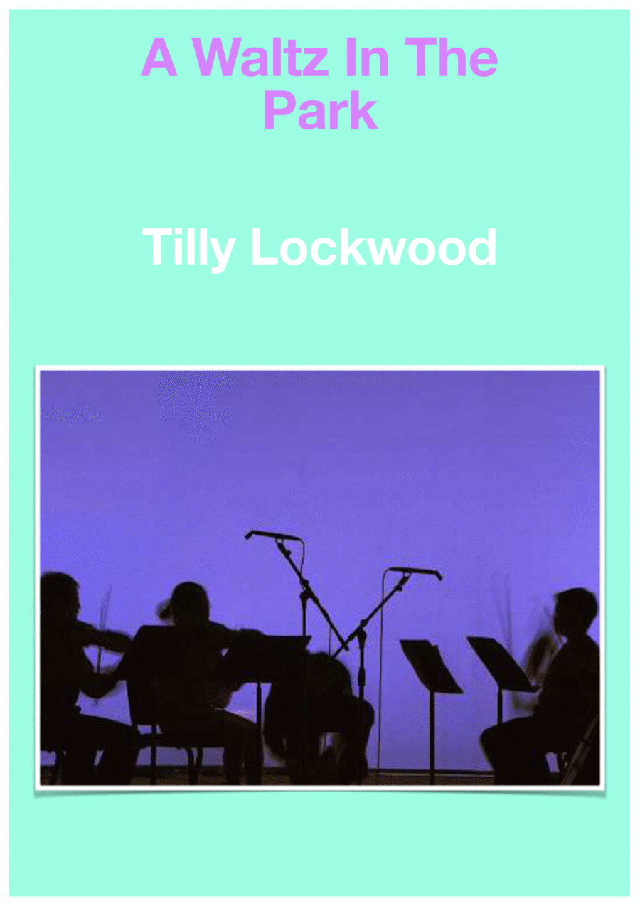 A Waltz In The Park A Waltz In The Park String Quartet scores gallery preview page 1