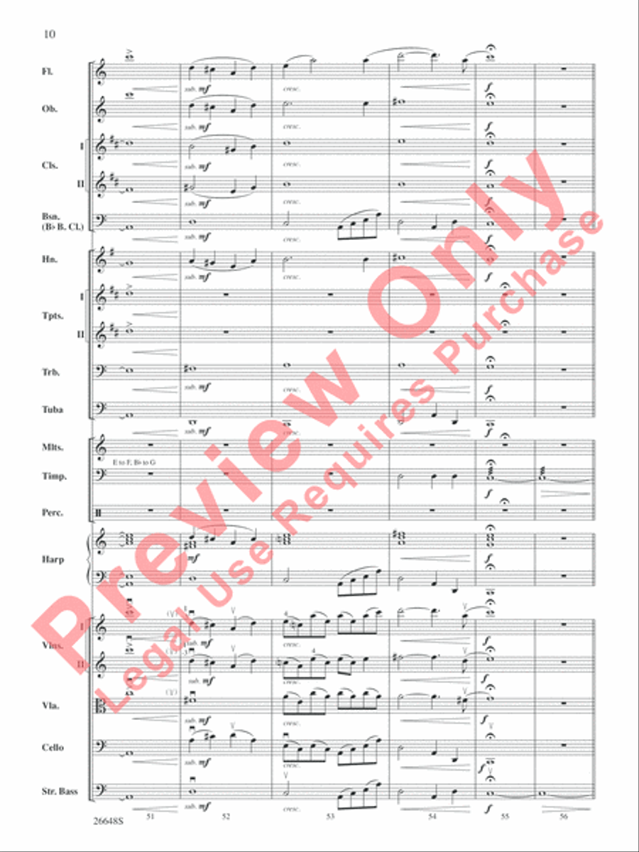 Superman Returns Full Orchestra scores gallery preview page 11