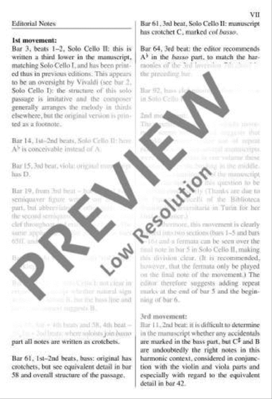 Concerto G minor String Orchestra scores gallery preview page 8