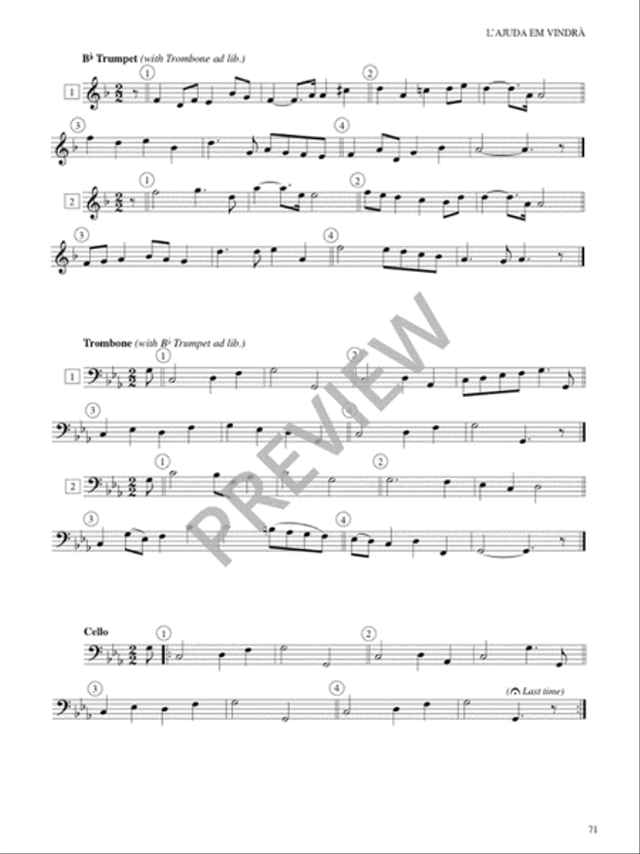 Christe Lux mundi - Instrument edition Guitar scores gallery preview page 73