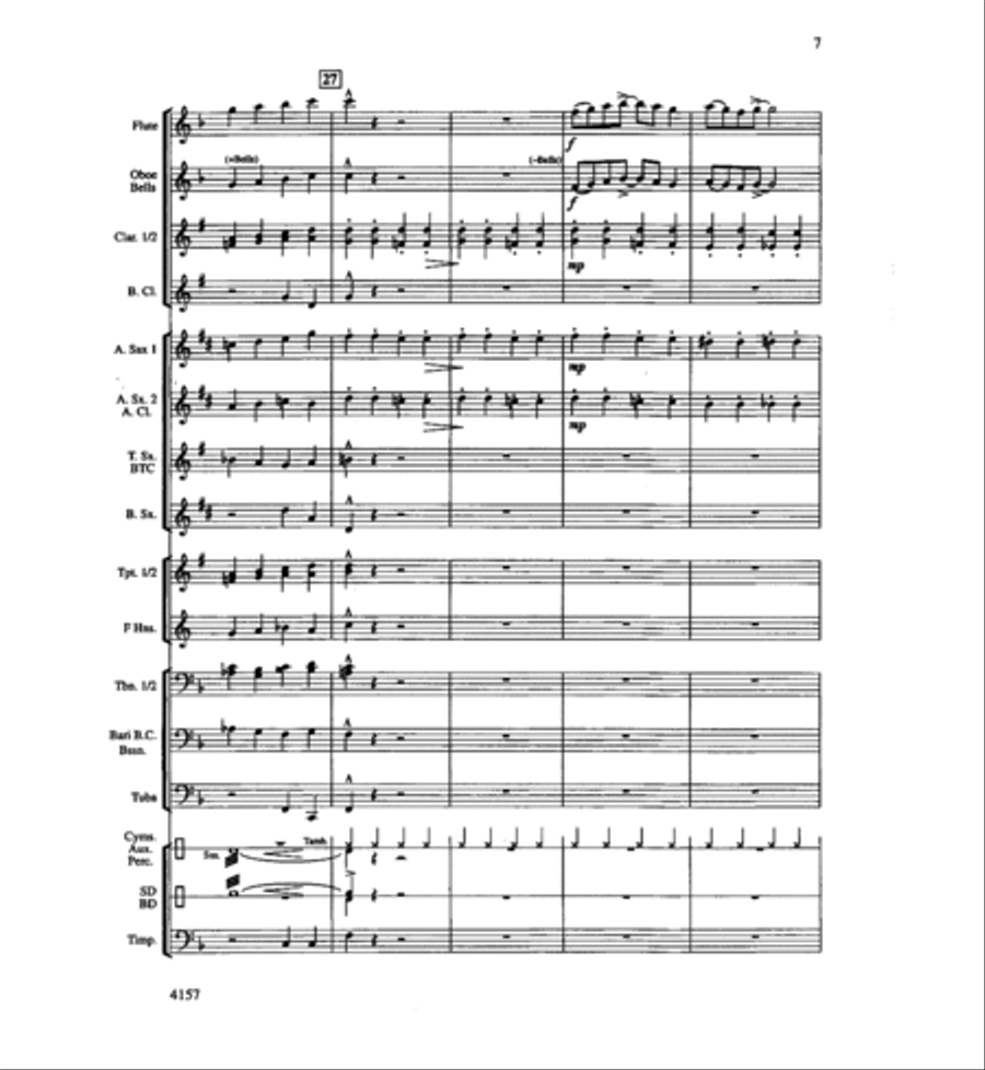 Mt. Hood Portrait Mt. Hood Portrait Concert Band scores gallery preview page 7