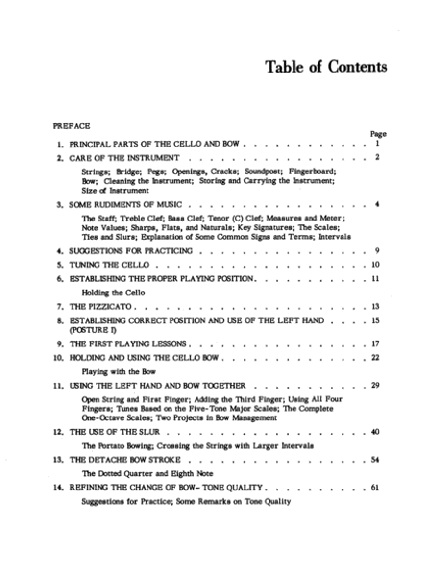 The Art of Cello Playing The Art of Cello Playing Cello scores gallery preview page 2