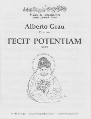 Book cover for fecit potentiam