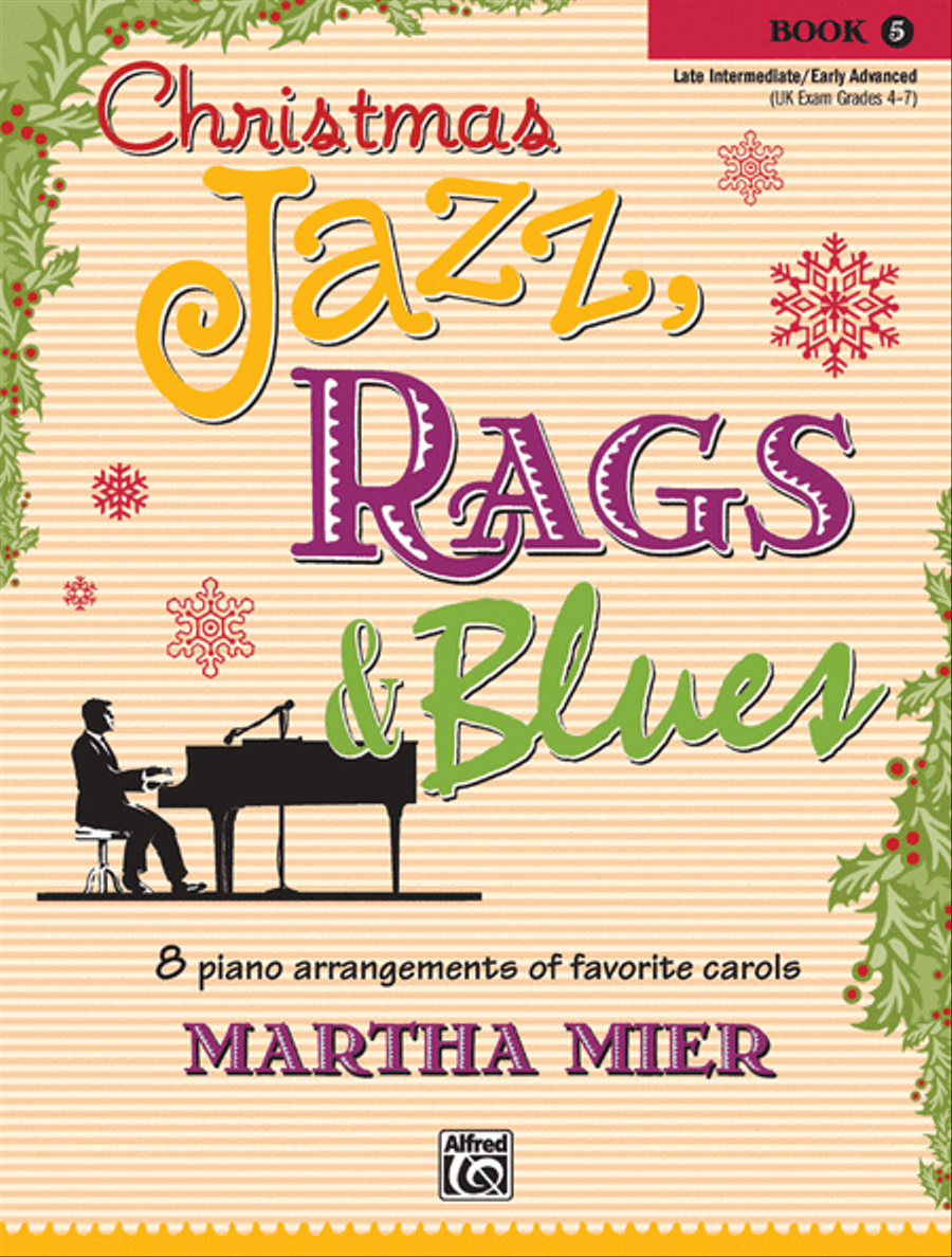 Christmas Jazz, Rags & Blues, Book 5 Piano Solo scores gallery preview page 1