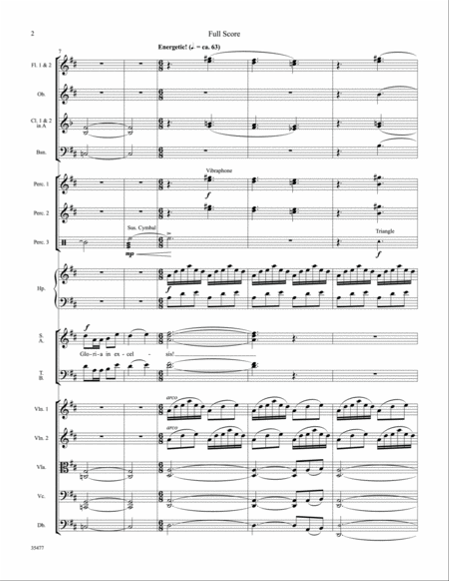 Gloria: Score Score scores gallery preview page 2