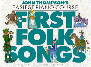 Book cover for John Thompson's Easiest Folk Songs