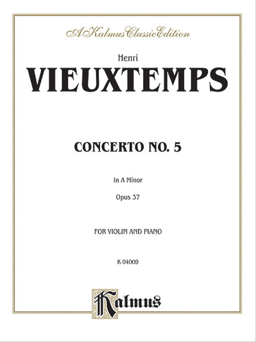 Violin Concerto No. 5 Small Ensemble scores gallery preview page 1